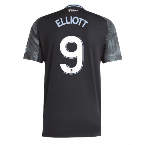 Aston Villa Harvey Elliott #9 Bortatröja 2025-26 Kortärmad Aston Villa Harvey Elliott #9 Bortatröja 2025-26 Kortärmad